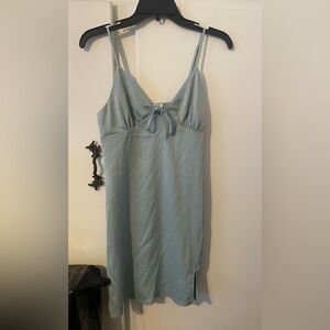 Garage Sky Blue Mini Dress